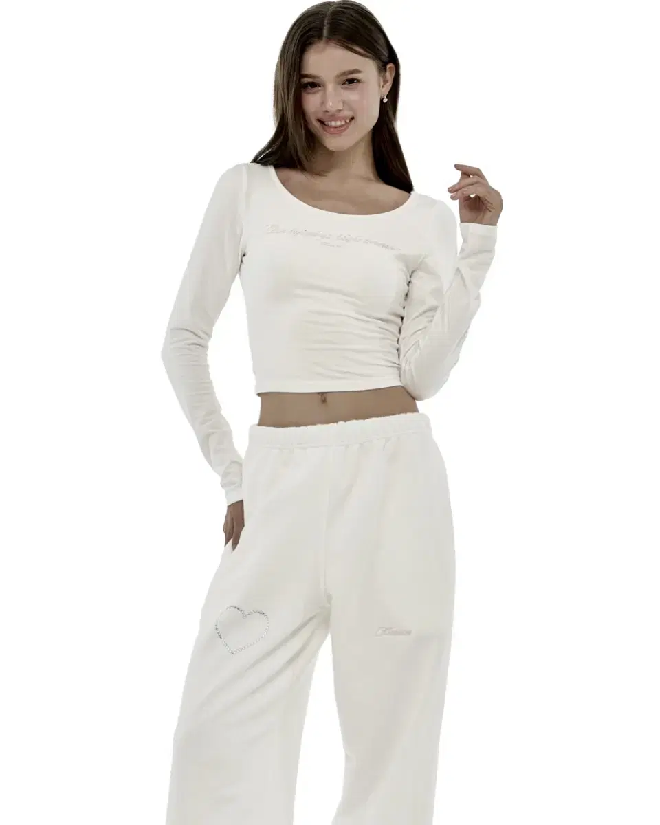 클리시어 Dear. Klover top, White